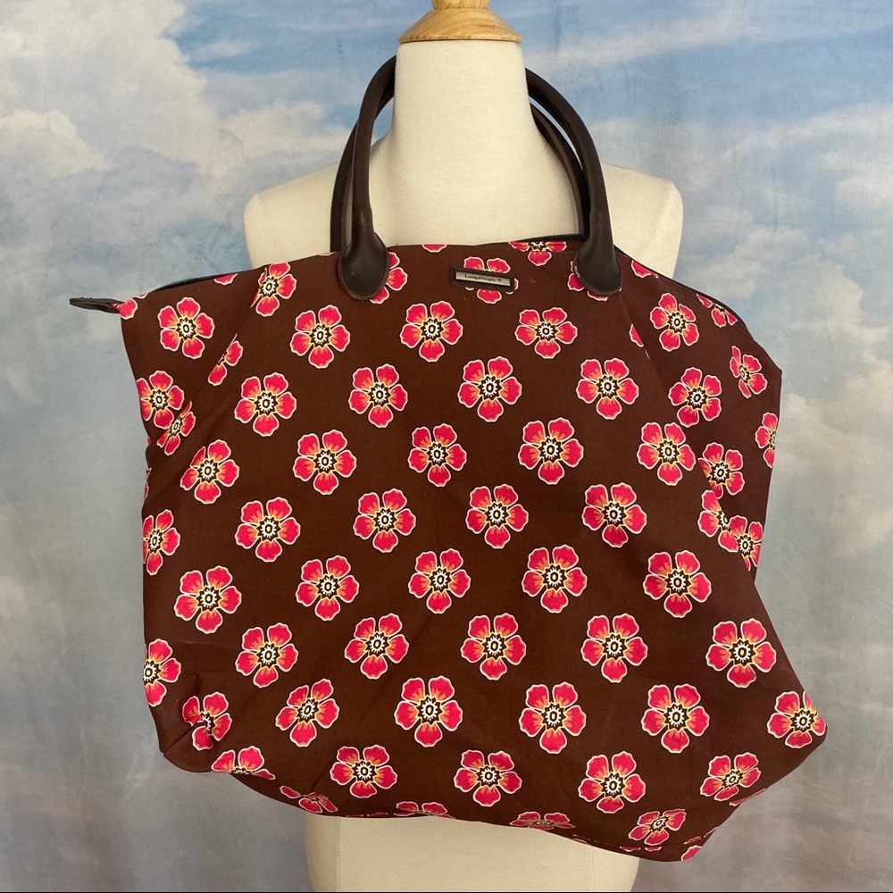 Longaberger Floral Homestead Tote